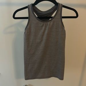 Lululemon gray tank top size 0